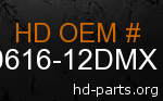 hd 90616-12DMX genuine part number