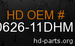 hd 90626-11DHM genuine part number