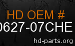 hd 90627-07CHE genuine part number