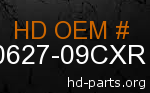 hd 90627-09CXR genuine part number