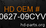 hd 90627-09CYV genuine part number
