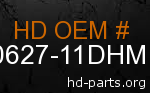 hd 90627-11DHM genuine part number