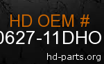 hd 90627-11DHO genuine part number