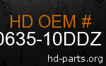 hd 90635-10DDZ genuine part number