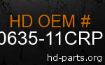 hd 90635-11CRP genuine part number