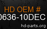 hd 90636-10DEC genuine part number