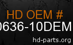 hd 90636-10DEM genuine part number