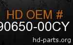 hd 90650-00CY genuine part number