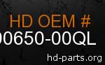hd 90650-00QL genuine part number