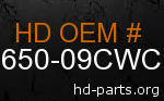 hd 90650-09CWC genuine part number