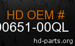 hd 90651-00QL genuine part number
