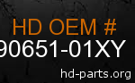 hd 90651-01XY genuine part number
