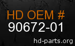 hd 90672-01 genuine part number