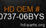 hd 90737-06BYS genuine part number