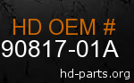 hd 90817-01A genuine part number