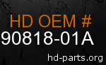 hd 90818-01A genuine part number