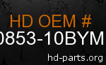 hd 90853-10BYM genuine part number