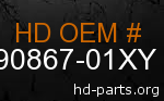 hd 90867-01XY genuine part number