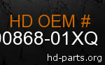 hd 90868-01XQ genuine part number