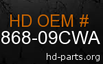 hd 90868-09CWA genuine part number