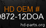 hd 90872-12DOA genuine part number