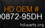 hd 90872-95DH genuine part number