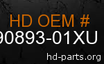 hd 90893-01XU genuine part number