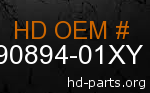 hd 90894-01XY genuine part number