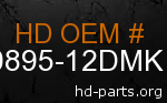 hd 90895-12DMK genuine part number