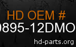 hd 90895-12DMO genuine part number