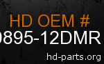 hd 90895-12DMR genuine part number