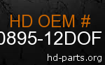 hd 90895-12DOF genuine part number