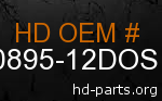 hd 90895-12DOS genuine part number