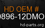 hd 90896-12DMO genuine part number