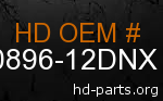 hd 90896-12DNX genuine part number