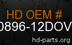 hd 90896-12DOV genuine part number