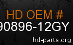 hd 90896-12GY genuine part number