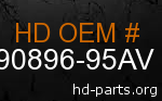 hd 90896-95AV genuine part number
