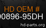 hd 90896-95DH genuine part number