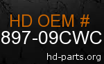 hd 90897-09CWC genuine part number