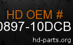 hd 90897-10DCB genuine part number