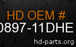 hd 90897-11DHE genuine part number
