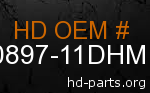 hd 90897-11DHM genuine part number