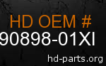 hd 90898-01XI genuine part number