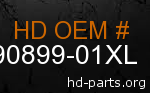 hd 90899-01XL genuine part number