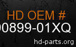 hd 90899-01XQ genuine part number