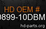 hd 90899-10DBM genuine part number