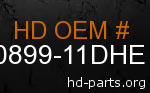 hd 90899-11DHE genuine part number