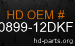 hd 90899-12DKF genuine part number