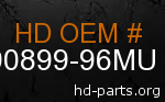 hd 90899-96MU genuine part number